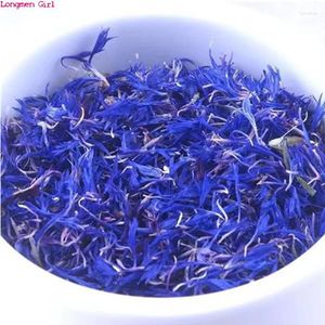Fleurs décoratives Pétales de bleuet bleu Haute qualité Artisanat biodégradable Nail Art Décorer Bougie Savon Bombe de bain Pot-pourri Thé Centaurée