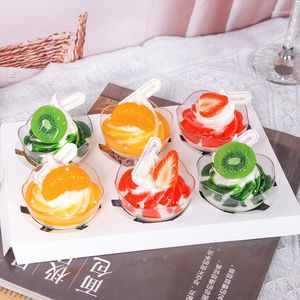 Flores decorativas simulación pastel helado comida falsa accesorios de cocina boda suministros de fiesta de cumpleaños panadería casa tienda decoración de ventanas