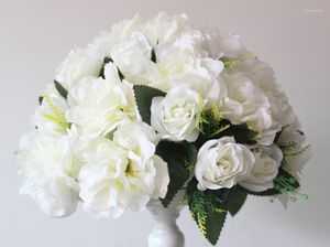 Fleurs décoratives SPR, orchidées roses artificielles, souffle de bébé, Pampas, Arrangement floral romantique pour mariage, vente en gros