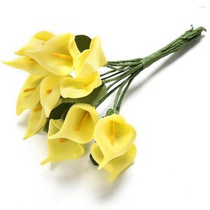 Fleurs décoratives douce mode Mini faux bouquet de fleurs artificielles fausse fleur mariage mousse bonbons bricolage décor