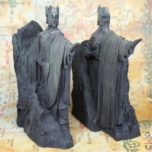 Objetos decorativos Figuras Original LOTR Argonath Sujetalibros Estatua Puertas de Gondor Escultura Coleccionable Decoración Titulares de libros 220827