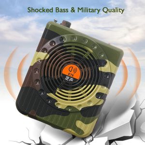 Amplificador de control remoto recargable Recargable Amplificadores de sonido de caza al aire libre Accesorio de accesorios de accesorios US Plug