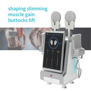 Máquina Hi-emt de Estimulador muscular profundo, equipo para la forma del cuerpo, brazos, piernas, abdominales, levantamiento de glúteos, cubo, reducción de cintura, quema de grasa