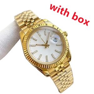 Delicados relojes Bling Watches Mens Designer Watch Fashion Business 126234 Orologio 41 mm 36 mm 31 mm 28 mm U1 impermeable de acero inoxidable cuarzo de pulsera de pulsera de acero inoxidable DateJust SB015 B4