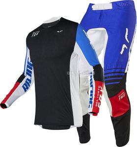 DELICATE FOX 2020 Racing Flexair Honr MX Offroad Jersey pantalón negro azul Motocross equipo para adultos Combo3578504