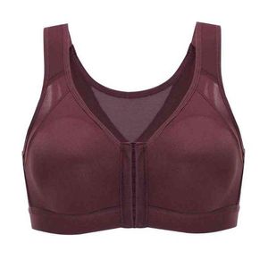 DELIMIRA femmes couverture complète fermeture avant soutiens-gorge sans fil dos soutien-gorge Posture soutien-gorge 211217