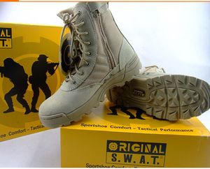 Botas tácticas Delta, botas militares de combate SWAT para el desierto americano, zapatos para exteriores, botas usables transpirables para senderismo, talla EUR 39-45