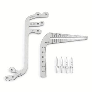 Ensemble de guides d'implant dentaire, localisateur de plantation orale, Guide de positionnement, perçage, règle de positionnement, règle d'angle, outils d'implant dentaire