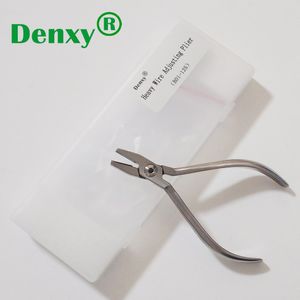 Alicates de ortodoncia dental de Denxy Ajustación de alambre de alambre pesado doblado para ajustar las pinzas de corte de radianes de Archwire