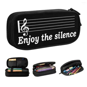 Depeche Mode cool Crésine crayon coque garçon fille grande rangement de musique électronique Sac de musique pochette