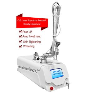 Machine Laser de dermatologie, traitement de l'acné, blanchiment, élimination des rides, Laser CO2, équipement RF fractionné