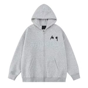 Design Hoodie Hoodie Zipper Sweat à capuche Casual Sports Shirt Loose Hooded Pullover Street Womens Top S-2xl