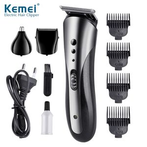 Design Multifunctional Rechargeable Electric Shaver Nose Clipper Professional Razor Beard Trimming Set5909898