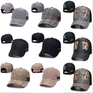 Diseño Tigre Animal Gorras de bola Sombrero Gorras de calle Moda Sombreros de béisbol Hombres Mujeres Casqueta deportiva Kpop Gorras de verano