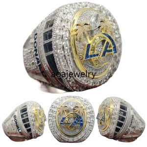 Diseñador 2021-2023 Anillo de campeonato del Super Bowl Luxury 14k Gold Football Champions Rings Diamond Sport Jewelys For Man Woman