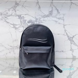 Designer -2023 Stil Luxus Design Doppel Schulter Rucksack Männer Frauen Laptop Tasche Große Student Bookbag Leder Outdoor Reisetaschen