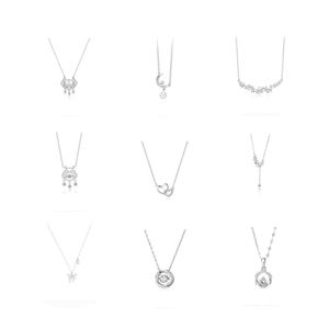 Designer 999 STERLING Silver Mobius Collier Article sur Taobao New Collarbone Chain Gift For Girlfriend STC6