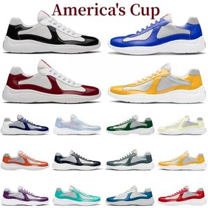 Diseñador América Copa Menores Mensos para hombres Runner Mujeres Sports Sports Sporters Sweakers zapatos Hombres de goma de goma Trainer de descuento al por mayor de cuero 36-46