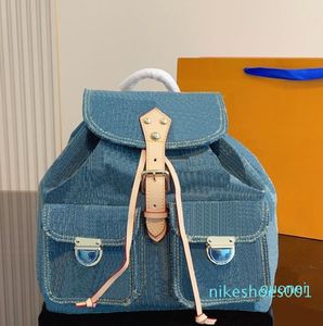 Designer -sacs à dos femmes Denim bookbags mode all-match classique grande capacité sacs à dos multifonctions