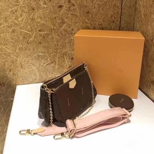 Designer Bag Fashion Drawstring Women's Handheld Bag Haute Qualité 5-en-1 Classique Vintage Noir Rose Marron Bleu Vert Mahjong Portefeuille