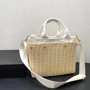 Designer Bag Fashion Vintage Straw Bags Shopping Totes Haute Qualité En Gros Été De Luxe Plage Sac À Main Voyage Grande Capacité Sacs À Main Femmes Sac À Main