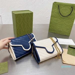 Designer Sacs original unique personnalisé en peau de vache femmes sac à bandoulière de haute qualité sac à main deux couleurs 20cm g112
