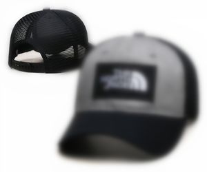 Lettre de casquette de baseball designer Nouveaux chapeaux de camionneur de camionneur à fermeture de loisirs de loisir de luxe Men de luxe et de femmes