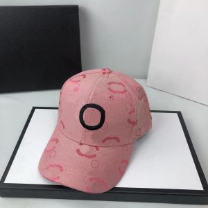 Casquette de baseball de concepteur Luxurys Femmes Lettre Logo G Lettres brodées simples Chapeau de soleil Multicolore en option Loisirs Casquette Divertissement Voyage en plein air