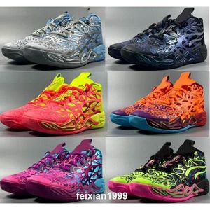 Lamelo Ball Designer Basketball Shoes Mens Femmes Purple MB 4 MB0,4 MB4 FOAM MELO ZAPATO Lamelos Rick 2024 Man Femme Fashion Trainer Sneaker Taille 5.5 - 12
