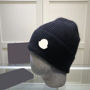 Diseñador Geanie Winter Hat Monclr Cap Mens Italian Trendy Warm Warm 15 Color
