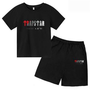 Designer Boys Girls T-shirt Ensembles de vêtements Été TRAPSTAR Tshirt Enfants Garçons Beach Shorts Ensembles Streetwear Survêtement Femmes Vêtements Vêtements de sport pour filles CSG2312253-8