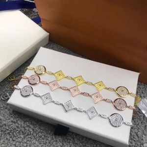 Bracelet designer Nouveaux arrivants bracelets de charme brillent au soleil haut de gamme de mode classique de mode classique 3 couleurs de haute qualité de haute qualité