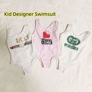 Kids One-Piece Swimsuit Designer, Summer Print for Baby Girls & Toddlers