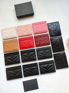 Porte-cartes de créateurs Porte-monnaie de créateurs Designer Caviar Porte-monnaie en cuir véritable Porte-monnaie pour femmes Porte-clés pour hommes Cartes de crédit Portefeuille Sac Passeport de voyage avec boîte