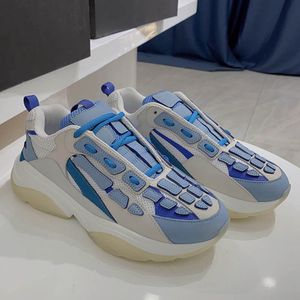 Designer Casual Shoes Bone Chaussures de sport pour hommes Logo imprimé en métal sur la languette avant Inspiré des chaussures de sport rétro Tailles pour femmes 35-46 Chaussures de sport Designer