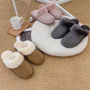 Dise￱ador Slippers de algod￳n Damas Botas de nieve C￡lvecas Pajamas de interior informal