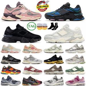 Designer 9060 Chaussures de course 2002r Protection Pack Rain Cloud Grey Sea Salt 9060S Quartz Navy Pink Sneakers Neon Nights Black Blanc Blue 1906 1906R 530 MENS