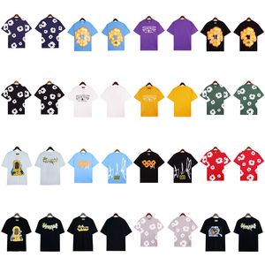 Designer T-shirt Men's Tshirt Europe et les États-Unis Hip Hop Personality Foam Donut Kapok Round Neck Souche Shirts de créateurs de nouveaux créateurs