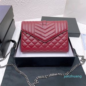 Designer -Fashion Bags Lady Women Sac à bandoulière Femme Tote Luxury Classic Leather Shoulderbags Purse Counters Quality Cross-bags