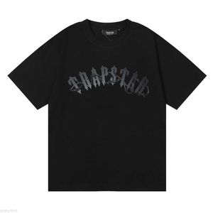 Designer Fashion Clothing Tshirt Tees Trapstar Barbed Wire Arch Tee Dark Letter Print Mens Womens Loose Trend brand T-shirt à manches courtes Luxury Casual Cotton tops
