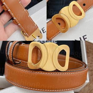 Designer Genuine Leather Triumph Belt Fashion Smooth Buckle for Men Womens Width 2.5cm Genuine Cowhide 4 Color Optional High-Quality with Box No Box Belts