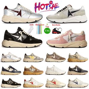 Diseñador Goldens Running Sole Casual Shoes Women Men Goldenstar Nuevo lanzamiento Paris Italia Sequin Do Classic Gooss Famoso Old Old Dirty Genuine Leather de cuero