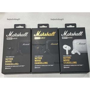 Auriculares de diseño Marshall Los auriculares inalámbricos Bluetooth Marshall MINOR ANC vienen con cancelación de ruido en los oídos Tapones para los oídos deportivos M4