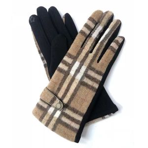 Designer Gants à cinq doigts à carrification de haute qualité Fashion Woolen Warm Outdoor Cycling Glants à cinq doigts pour hommes et femmes
