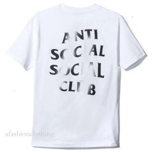 Designer High Quality Mens T-Shirts Fashion Anti Social Shirt Club Cross Cotton Print T-shirt Casual Couple Short Asian Taille S-4xl Discount Wholesale 135