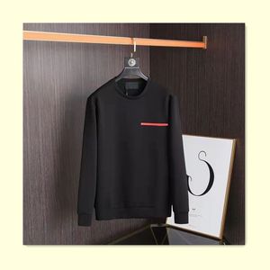 Sudadera con capucha de diseñador para hombres Suéter de moda de hip hop Algodón puro Color sólido Manga larga Cuello redondo Bolsillo Impresión de letras Jersey Cálido Sudaderas para hombre de alta calidad