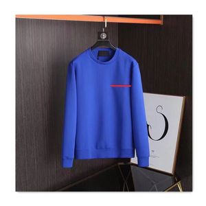 diseñador sudadera con capucha hombres sudaderas con capucha otoño invierno moda sombrero logotipo rojo cuello redondo algodón regular azul con capucha clásico versátil deportes casual hombres suéteres pareja top