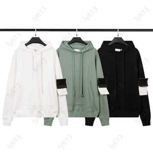 Sudaderas con capucha de diseñador para hombres Sudadera de piedra Moda Modelo clásico Sudadera con capucha Suéter Color sólido Suelto Casual Sudadera con capucha para hombre Ropa Y2k