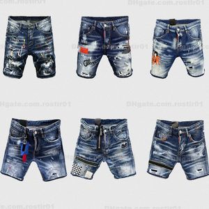 Pantalones vaqueros de diseñador Pantalones cortos para hombre Hombre Jean Jeans Uomo Rodilla Jean para hombre Casual para hombre Pantalones de diseñador de lujo Ripped Womens F9b9 #