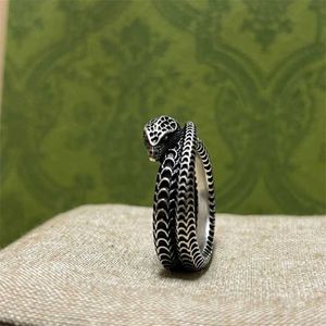 bijoux de créateur bracelet collier bague esprit serpent en forme pour hommes femmes amoureux même paire d'anneaux d'animaux